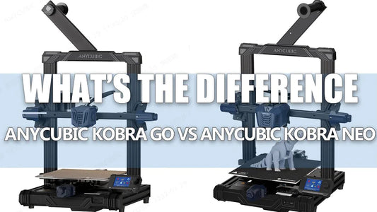 Anycubic Kobra Neo vs Kobra Go - Diferencias y Comparación