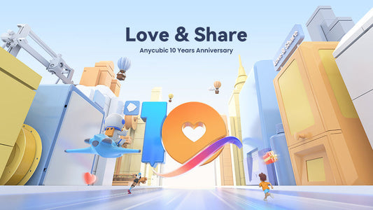 10º Aniversario Anycubic: ¡Ofertas Exclusivas Ahora!