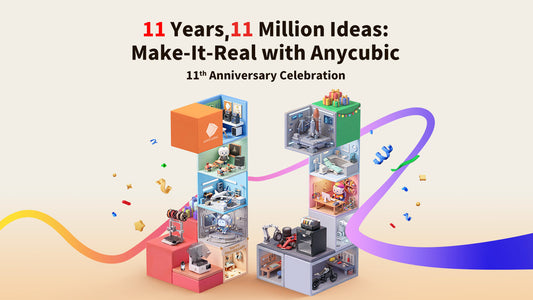 Oferta del 11.º aniversario de Anycubic 2026: fechas, premios y ventajas por reserva anticipada