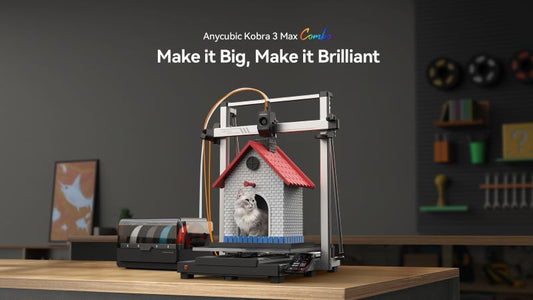 Anycubic Kobra 3 Max Combo: La impresora 3D multicolor de gran formato definitiva