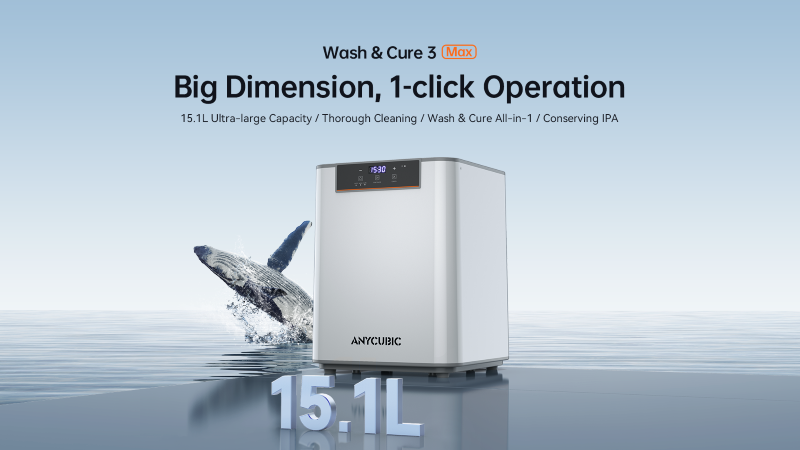 ¿Por Qué Wash & Cure 3 Max? Tu Guía Perfecta de Postprocesado