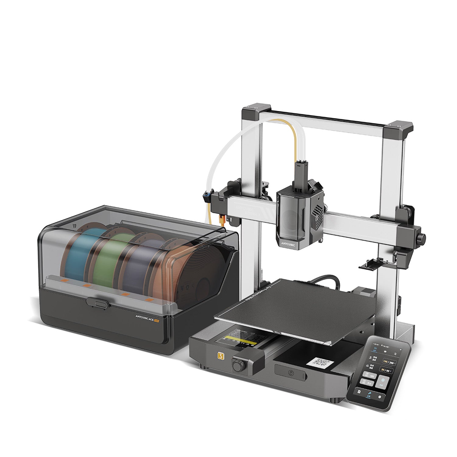 Vervangende hotend voor 3D-printer, compatibel met Anycubic Kobra 3, Combo, V2, Bi-metaal heatbreak met 0,4 mm messingsproeier en siliconen sok, voor nauwkeurige afdrukken en stabiele prestaties Vervangende hotend voor 3D-printer, compatibel met Anycubic Kobra 3, Combo, V2, Bi-metaal heatbreak met 0,4 mm messingsproeier en siliconen sok, voor nauwkeurige afdrukken en stabiele prestaties