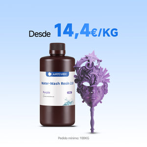 Resina Lavable 2.0 10-100KG