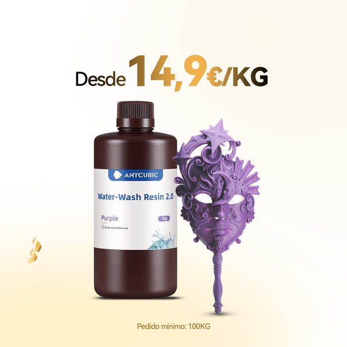 Resina Lavable 2.0 10-100KG