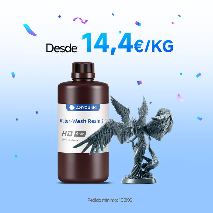 Resina Lavable 2.0 10-100KG