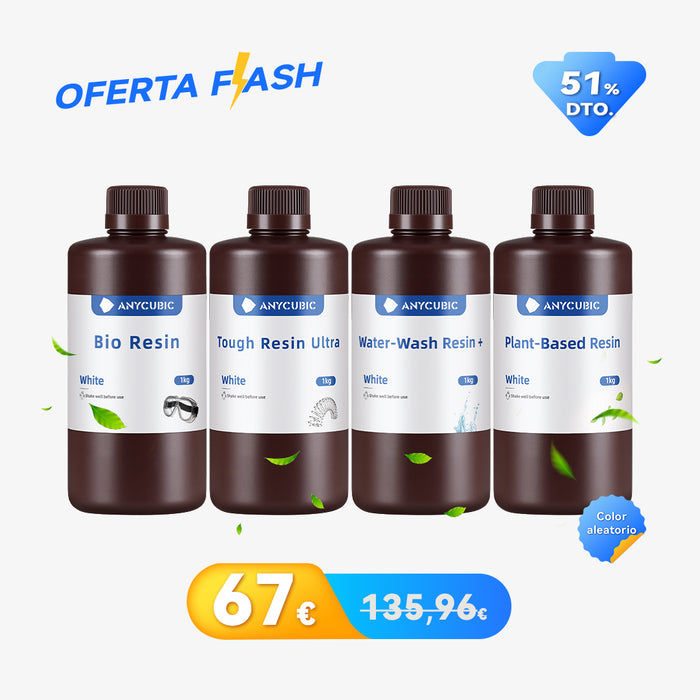 Paquete de resina ecológica