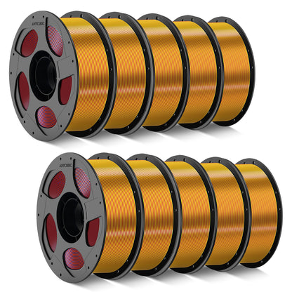 PLA de seda Dual / Tricolor 10-100KG