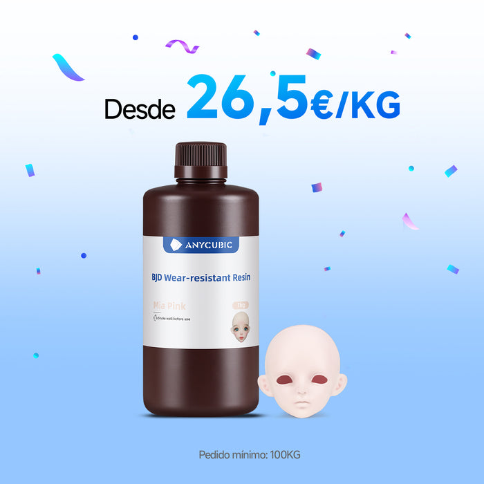Anycubic Resina Antidesgaste BJD 10-100KG