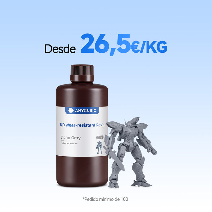 Anycubic Resina Antidesgaste BJD 10-100KG