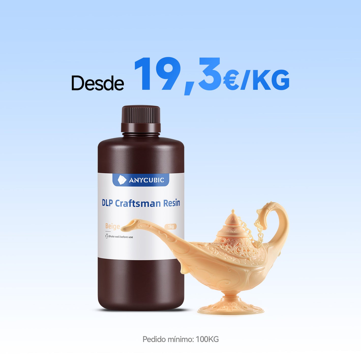 Resina DLP 10-100KG