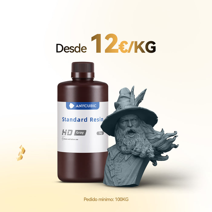 Resina Estándar 10-100KG