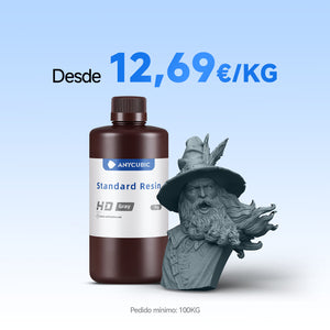 Resina Estándar 10-100KG