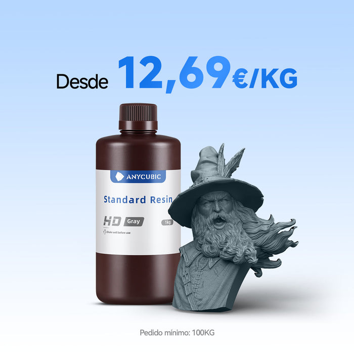 Resina Estándar 10-100KG