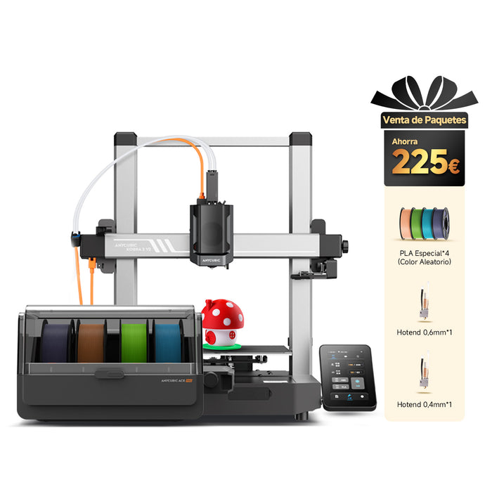 Kobra 3 V2 Combo - Paquete de 4 Colores