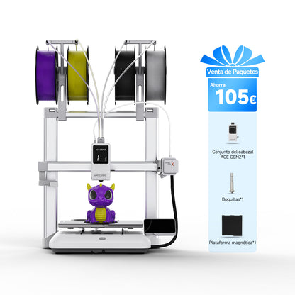 Anycubic Kobra X Paquete Todo en Uno