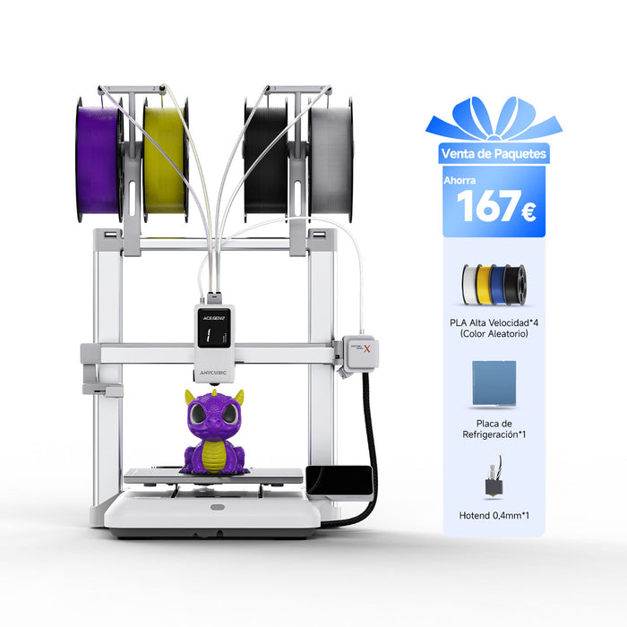 Anycubic Kobra X Paquete Todo en Uno