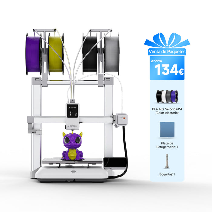 Anycubic Kobra X Paquete Todo en Uno