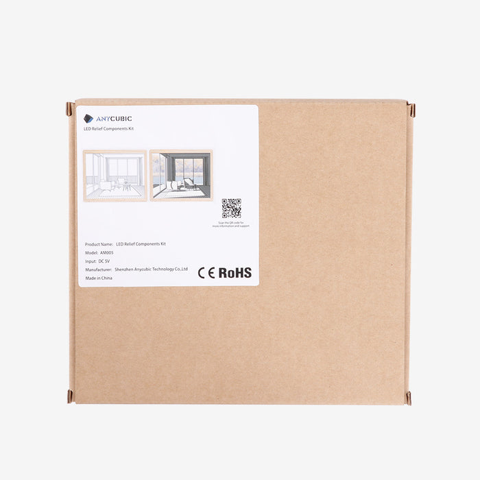 Kit de componentes de relieve LED