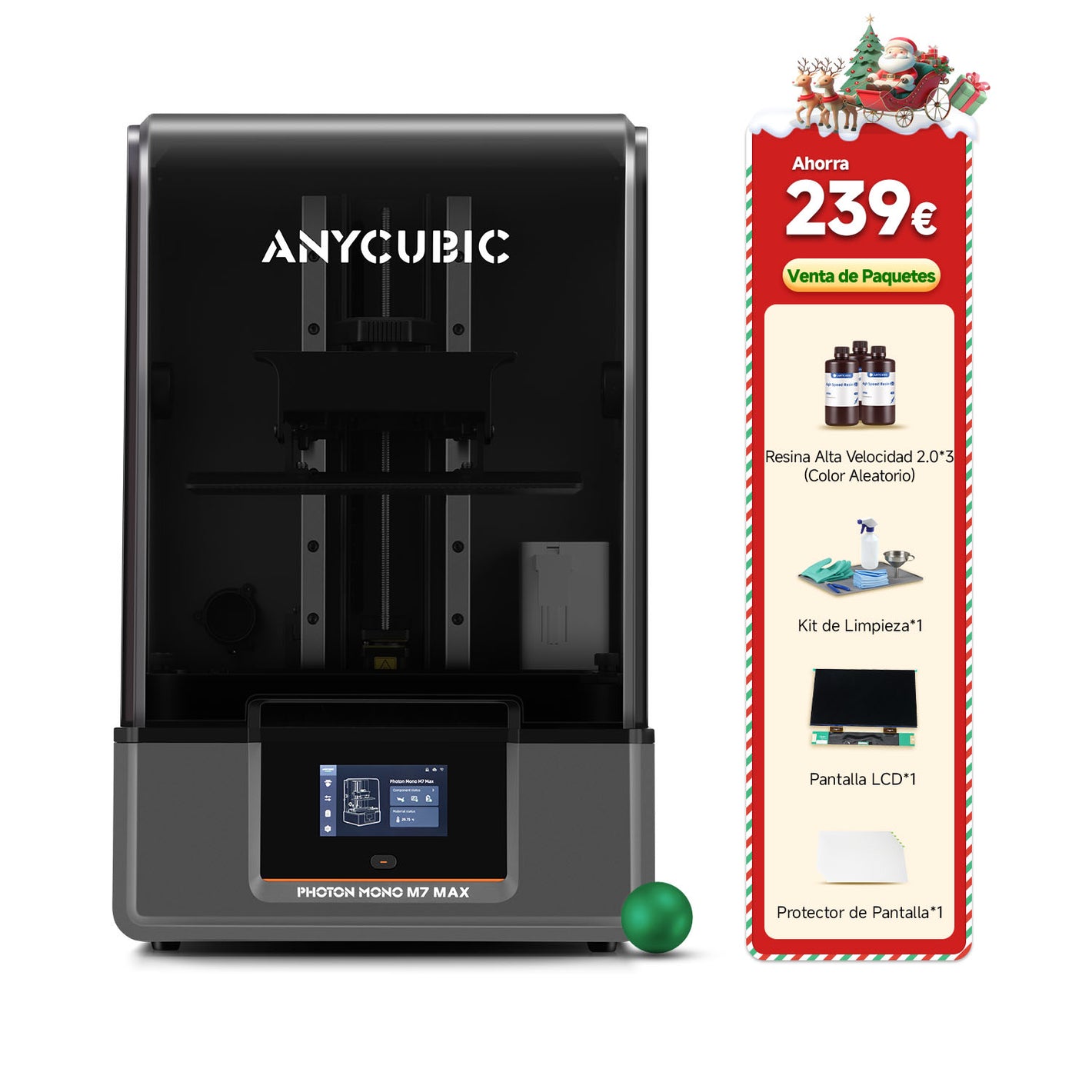 Photon Mono M7 Max - Paquete de velocidad y escala