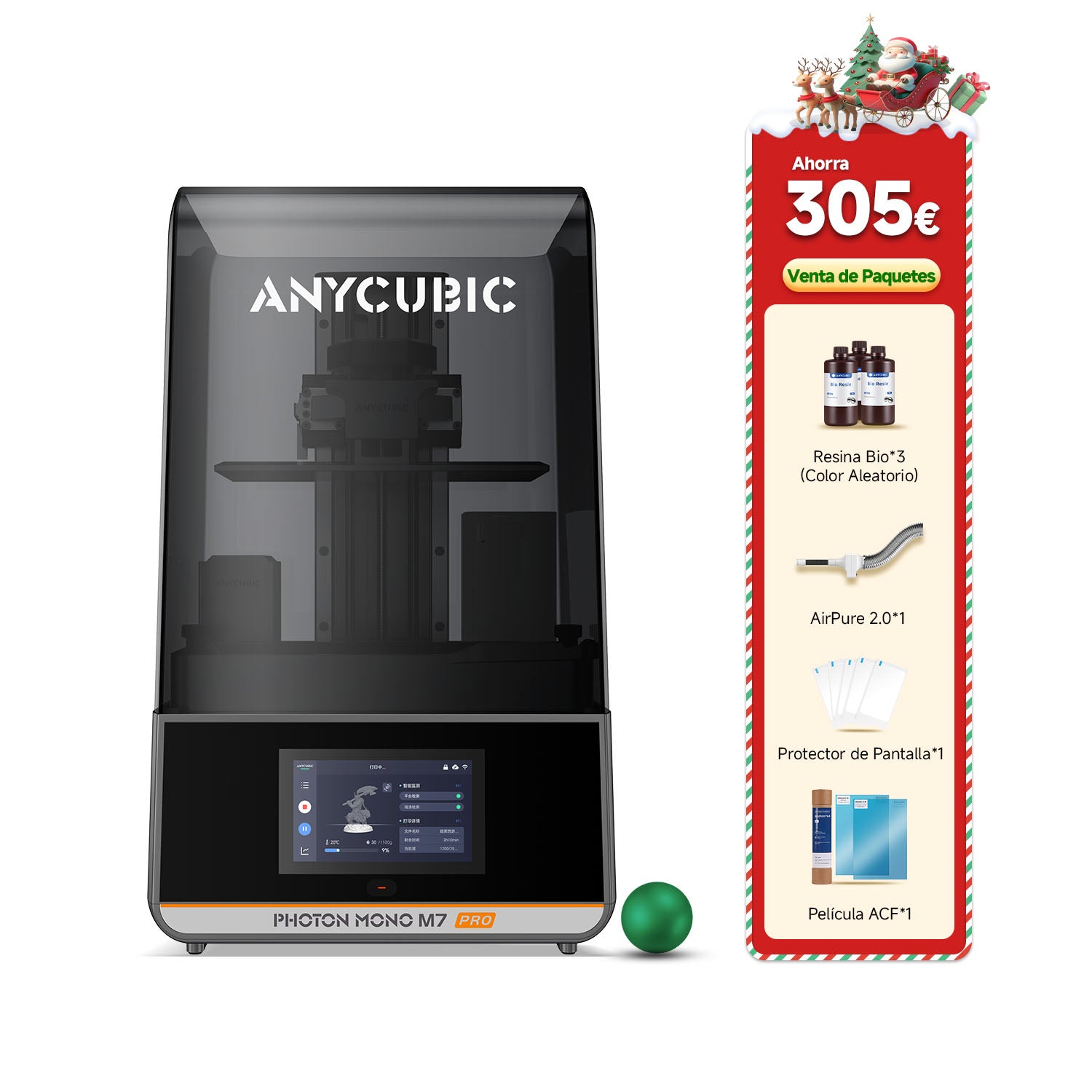 Photon Mono M7 Pro - Paquete de alta precisión