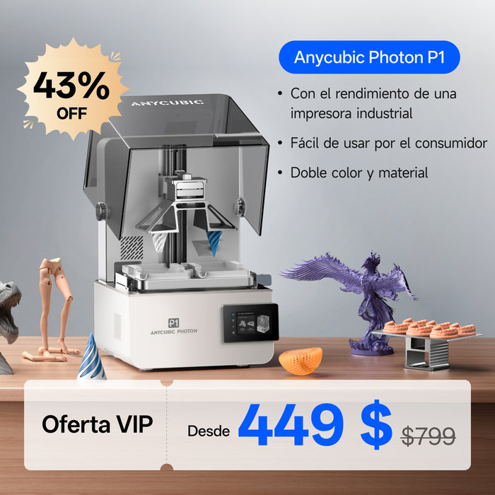 Reserva de depósito de $10 para Anycubic Photon P1