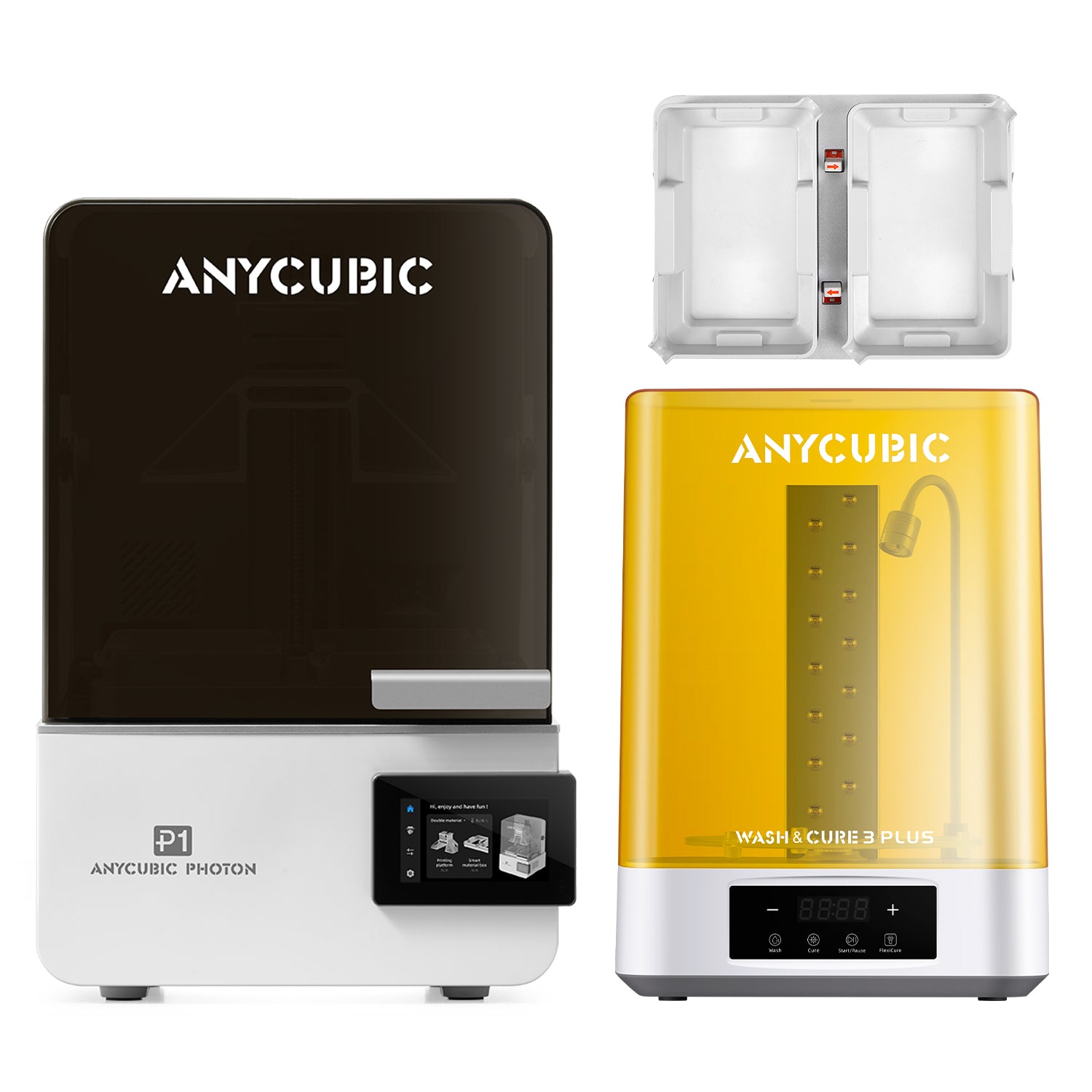 Anycubic Photon P1 con Conjunto de impresión bicolor/multimaterial