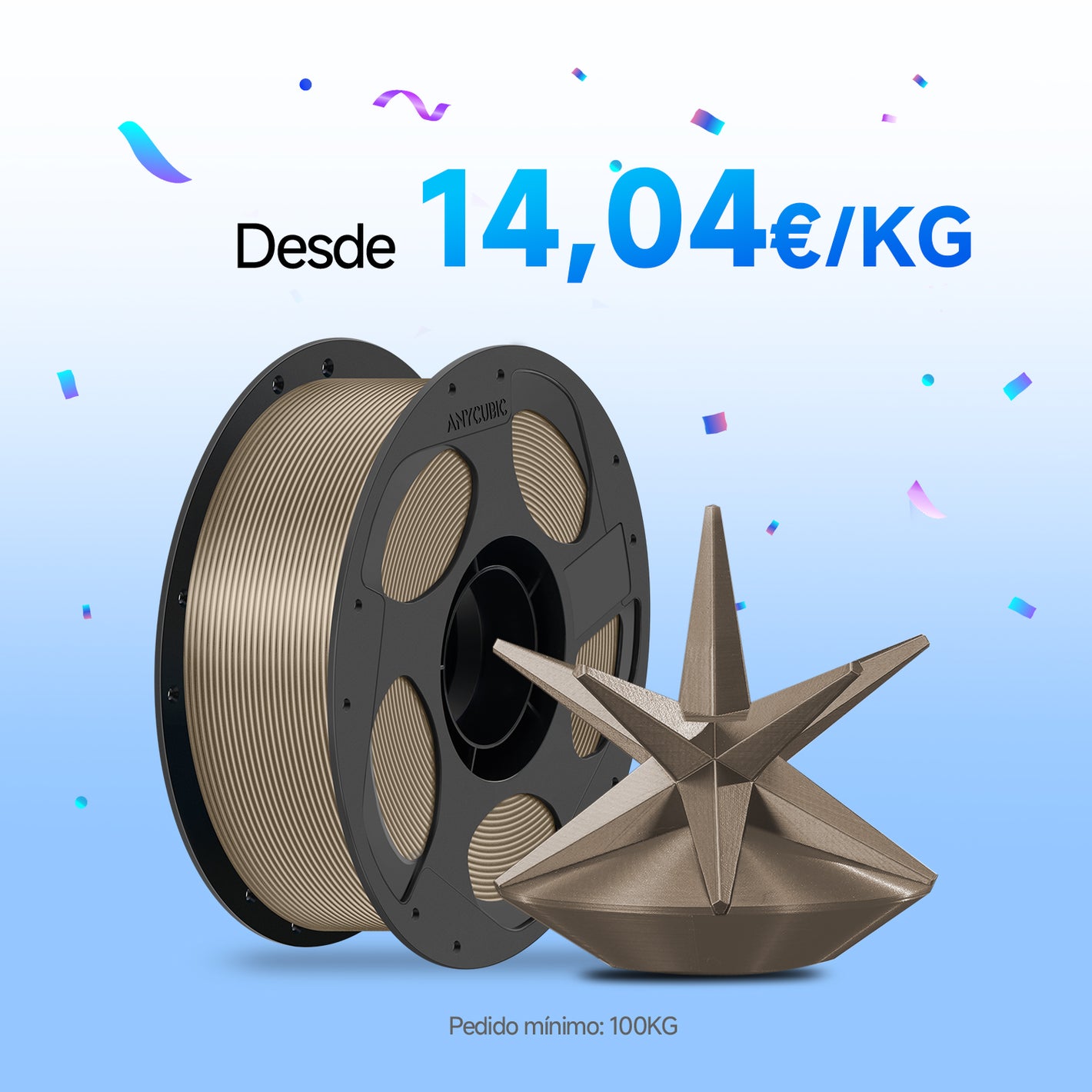 PLA Metal 10-100KG