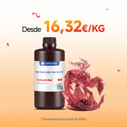 Resina ABS 3.0 Lavable 10-100KG