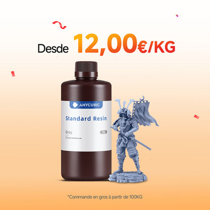 Resina Estándar 10-100KG