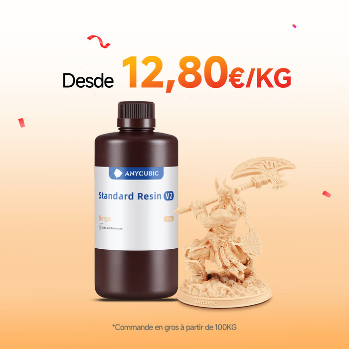 Resina Estándar V2 10-100KG