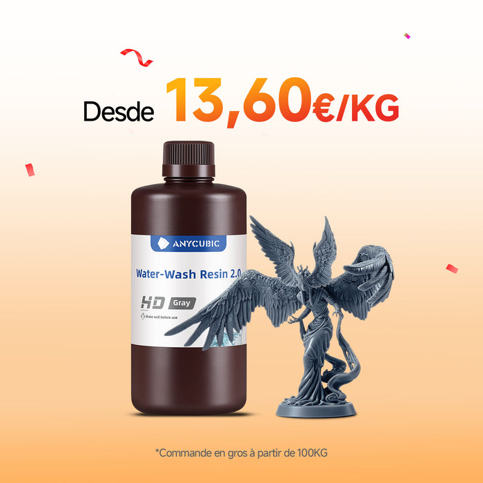 Resina Lavable 2.0 10-100KG
