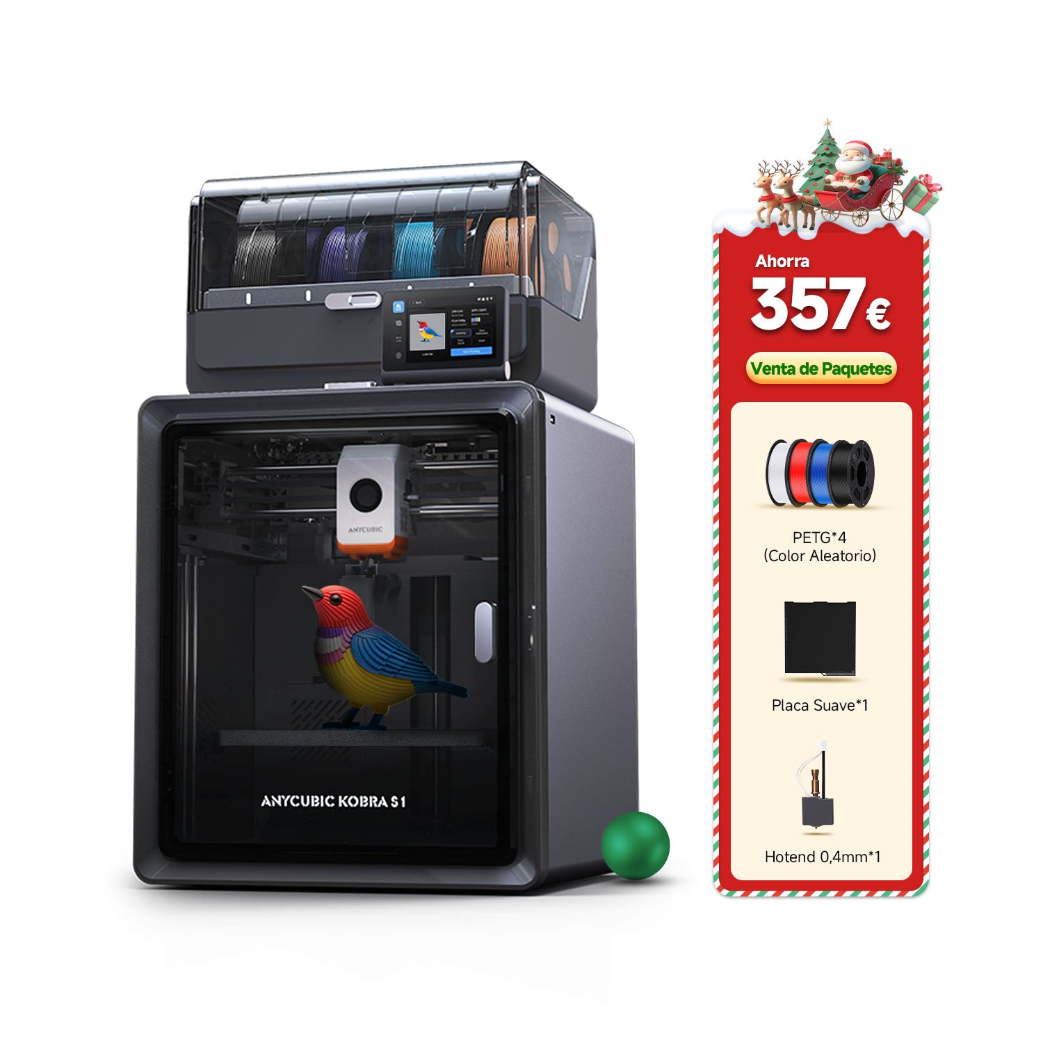 Kobra S1 Combo - Paquete de 4 Colores