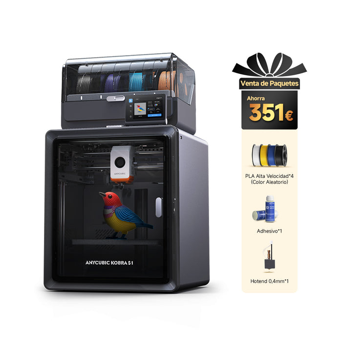 Kobra S1 Combo - Paquete de 4 Colores