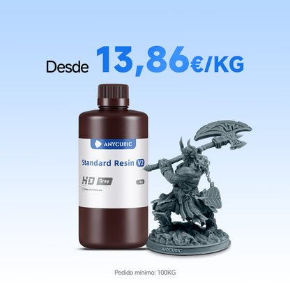 Resina Estándar V2 10-100KG