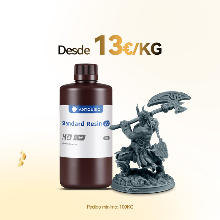 Resina Estándar V2 10-100KG