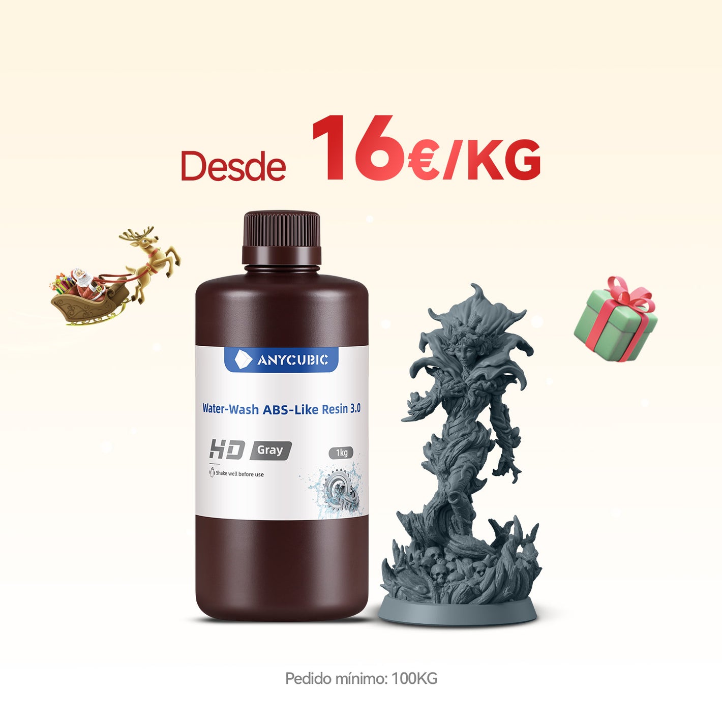 Resina ABS 3.0 Lavable 10-100KG