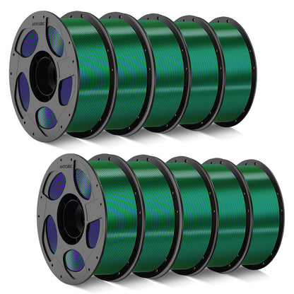 PLA de seda Dual / Tricolor 10-100KG