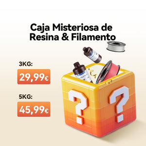 Caja misteriosa de Filamento & Resina