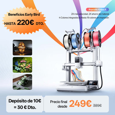 Anycubic Kobra X Depósito