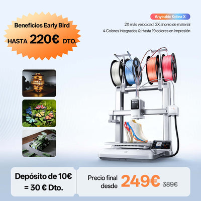 Anycubic Kobra X Depósito