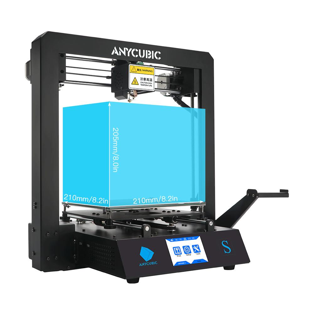 Anycubic i3 Mega S - Impresora 3D FDM | Instalación sencillo